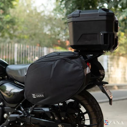 Zana Drake Saddle Stay (Black) For Royal Enfield Hunter 350-ZI-8569
