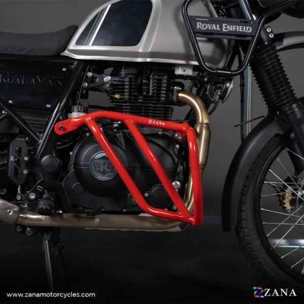 Zana Engine Frame Red Mild Steel Scram 411 (2022)-ZI-8055