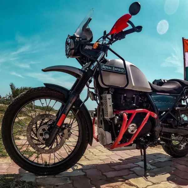 Zana Engine Frame Red Mild Steel Scram 411 (2022)-ZI-8055