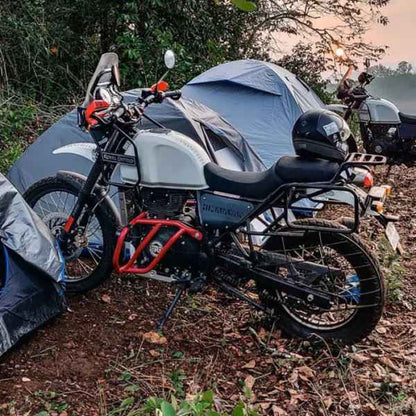 Zana Engine Frame Red Mild Steel Scram 411 (2022)-ZI-8055