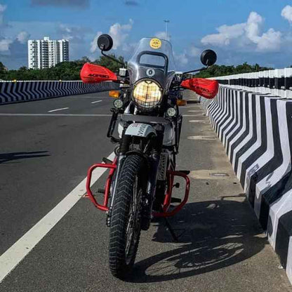 Zana Engine Frame Red Mild Steel Scram 411 (2022)-ZI-8055