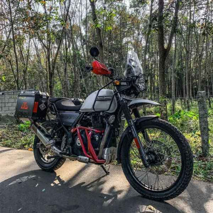 Zana Engine Frame Red Mild Steel Scram 411 (2022)-ZI-8055