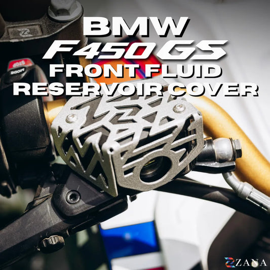 Zana Front Fluid Reservoir Cover Silver For BMW F 450 GS - ZI-8810