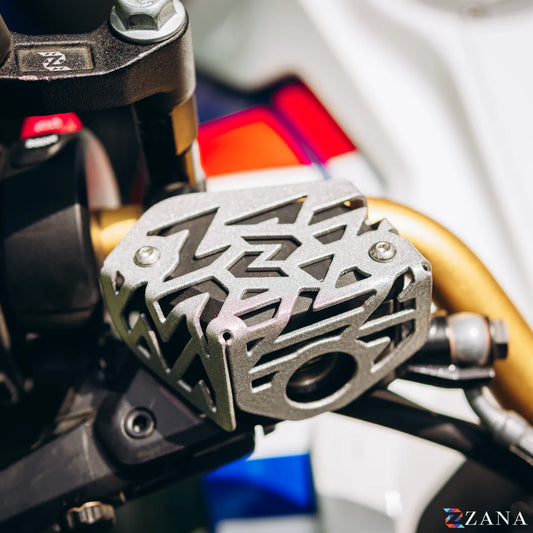 Zana Front Fluid Reservoir Cover Silver For BMW F 450 GS - ZI-8810