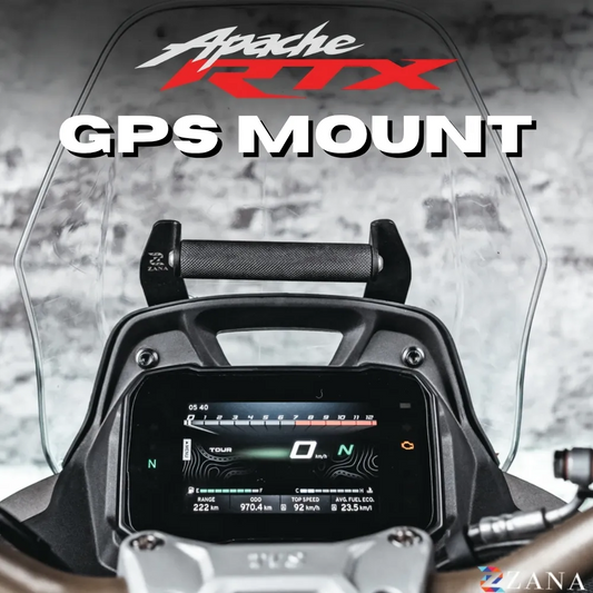 Zana GPS Mount For TVS Apache RTX 300 - ZI-8748