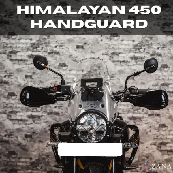 Zana Hand Guard For Himalayan 450 (Black)-ZI-8615-BB