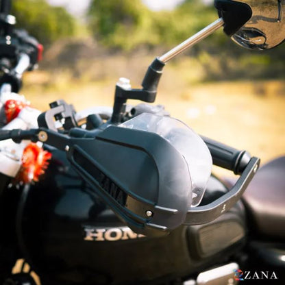 Zana Hand Guard For Honda CB 350 2025 (Black)-ZI-8615-BB