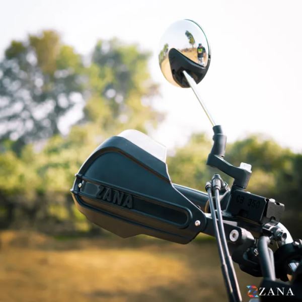 Zana Hand Guard For Honda CB 350 2025 (Black)-ZI-8615-BB