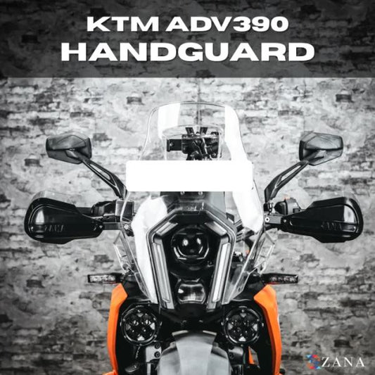 Zana Hand Guard For KTM ADV 390 2025 (Black)-ZI-8614-BB