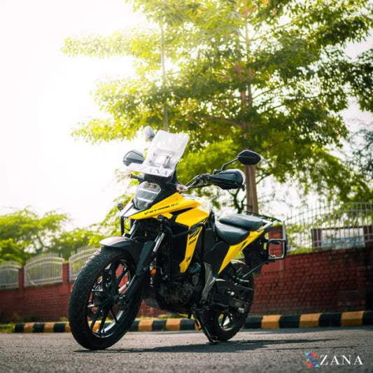 Zana Hand Guard For Suzuki V Strom SX 250 (Black)-ZI-8620-BB