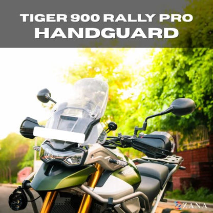 Zana Hand Guard For Tiger 900 Rally Pro (Black)-ZI-8617-BB