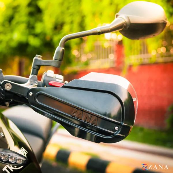 Zana Hand Guard For Tiger 900 Rally Pro (Black)-ZI-8617-BB