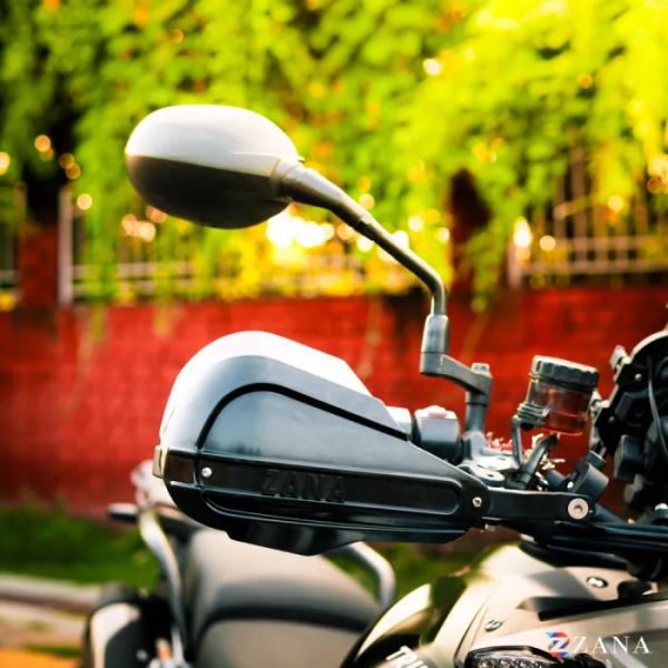 Zana Hand Guard For Tiger 900 Rally Pro (Black)-ZI-8617-BB