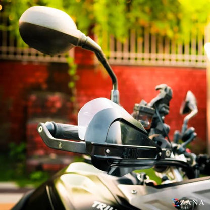 Zana Hand Guard For Tiger 900 Rally Pro (Black)-ZI-8617-BB