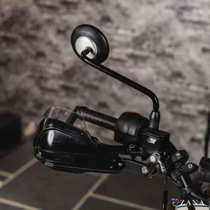 Zana Hand Guard For Triumph Scrambler 400 X (Black)-ZI-8615-BB