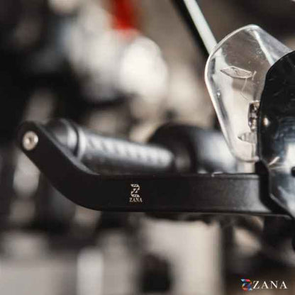 Zana Hand Guard For Triumph Scrambler 400 X (Black)-ZI-8615-BB