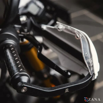 Zana Hand Guard For Triumph Scrambler 400 X (White)-ZI-8615-WW