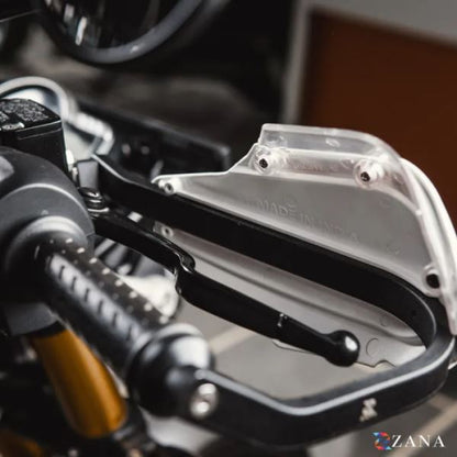 Zana Hand Guard For Triumph Scrambler 400 X (White)-ZI-8615-WW
