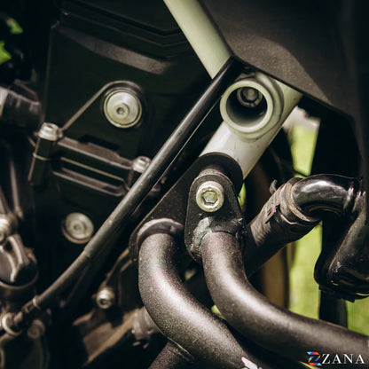 Zana Lower Engine Guard With Slider For BMW F 450 GS (Texture Black)
