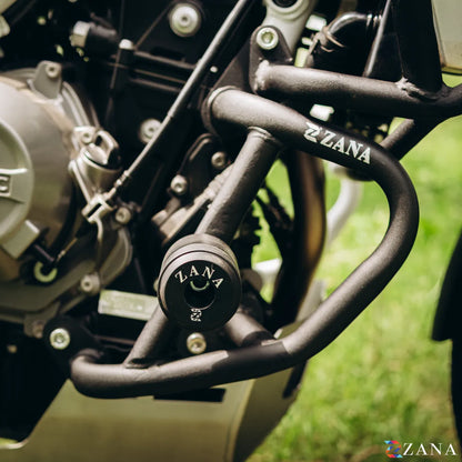 Zana Lower Engine Guard With Slider For BMW F 450 GS (Texture Black)