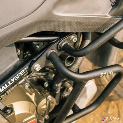 Zana Lower Engine Guard (Black) For TVS Apache RTX 300-ZI-8716