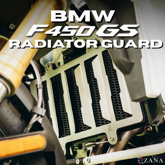 Zana Radiator Guard SS Silver T-2 For BMW F 450 GS - ZI-8804