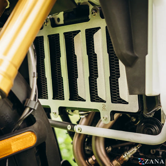 Zana Radiator Guard SS Silver T-2 For BMW F 450 GS - ZI-8804
