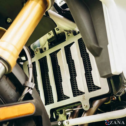 Zana Radiator Guard SS Silver T-2 For BMW F 450 GS - ZI-8804