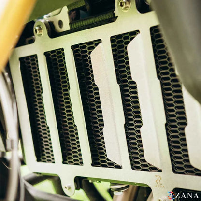 Zana Radiator Guard SS Silver T-2 For BMW F 450 GS - ZI-8804