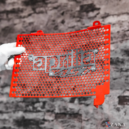 Zana Radiator Guard for Aprilia RS 457 Red with Aprilia 457 Logo – ZI-8664