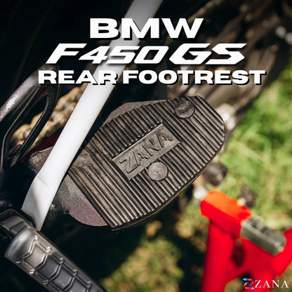 Zana Rear Footrest (Pair) For BMW F 450 GS - ZI-8799