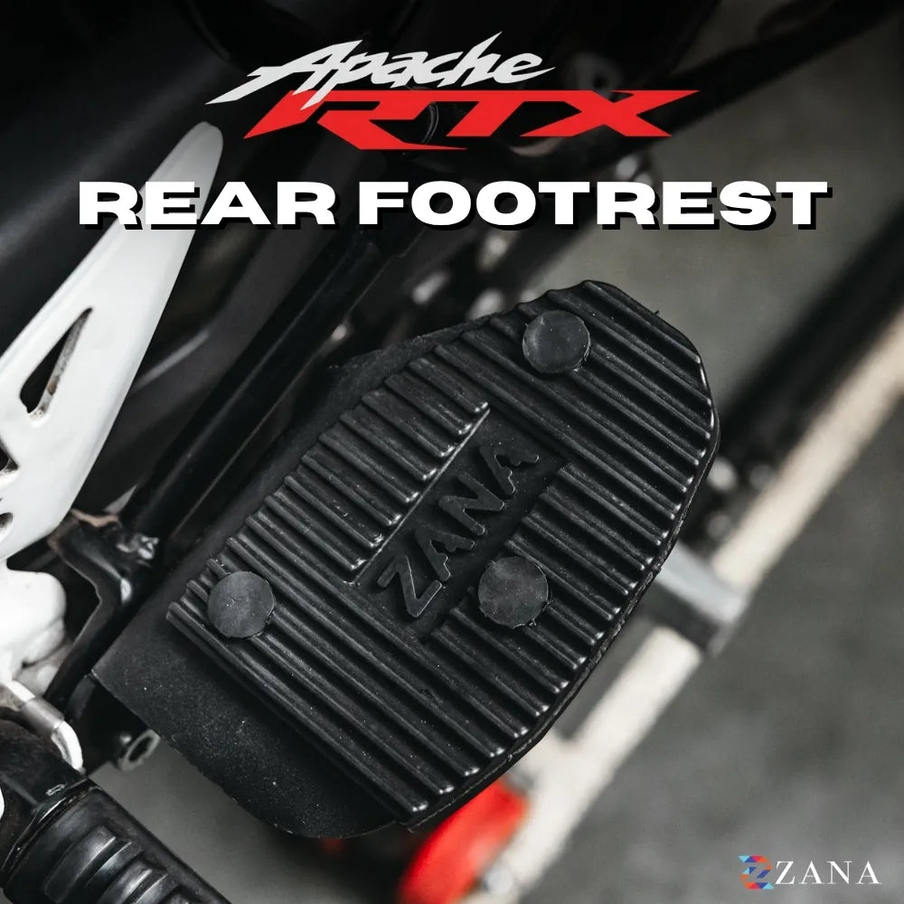 Zana Rear Footrest (Pair) For TVS Apache RTX 300 - ZI-8744