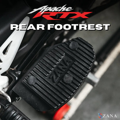 Zana Rear Footrest (Pair) For TVS Apache RTX 300 - ZI-8744