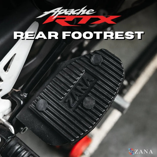 Zana Rear Footrest (Pair) For TVS Apache RTX 300 - ZI-8744