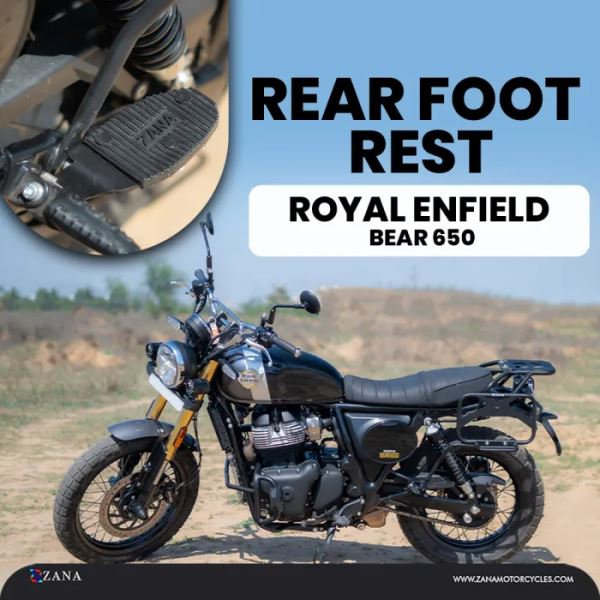 Zana Rear Footrest (Pair) MS for Bear 650-ZI-8546
