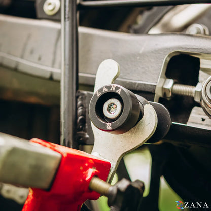 Zana Rear Paddock Spool (Black) For BMW F 450 GS - ZI-8797