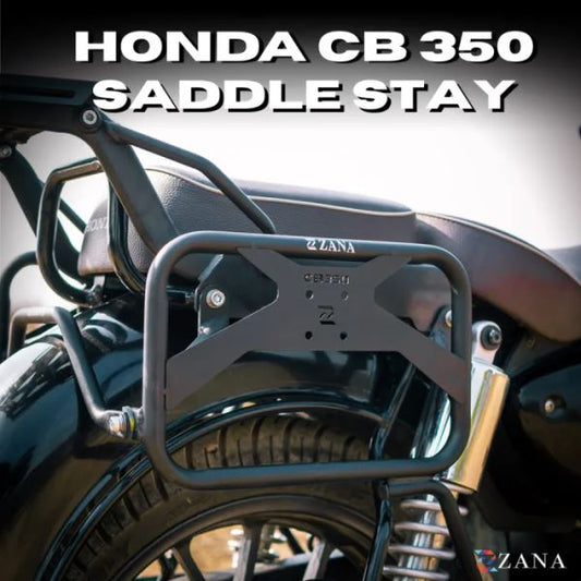 Zana Roadster Saddle Stay With Jerry Can Mount For Honda CB 350 2025-ZI-8682