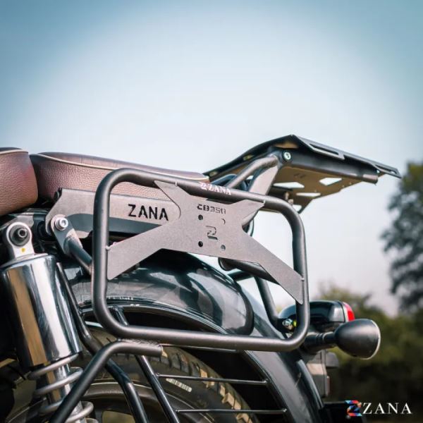 Zana Roadster Saddle Stay With Jerry Can Mount For Honda CB 350 2025-ZI-8682