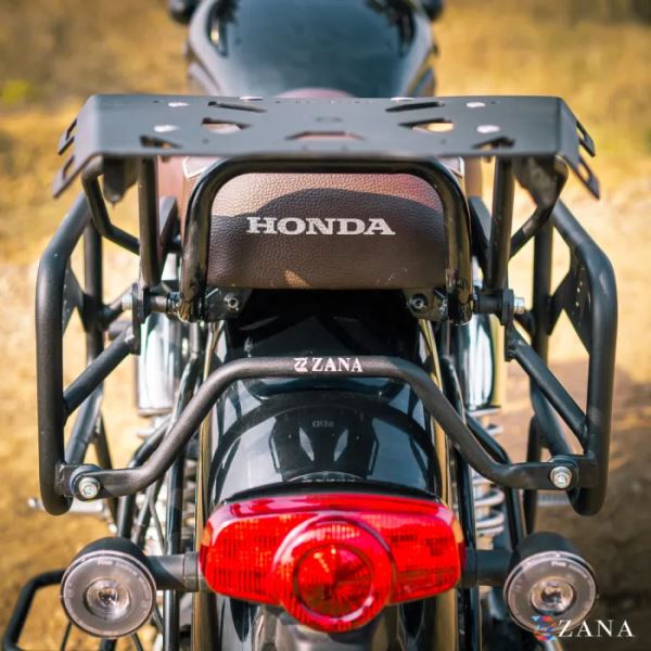 Zana Roadster Saddle Stay With Jerry Can Mount For Honda CB 350 2025-ZI-8682