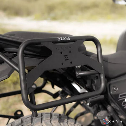 Zana Roadster Saddle Stay With Jerry Can Mount For Yezdi Adventure 2025 (Black)-ZI-8669