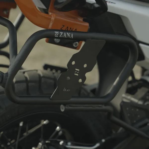 Zana Saddle Stay V-1 With Jerry Can Mount Black For KTM ADV 390 2025-ZI-8562