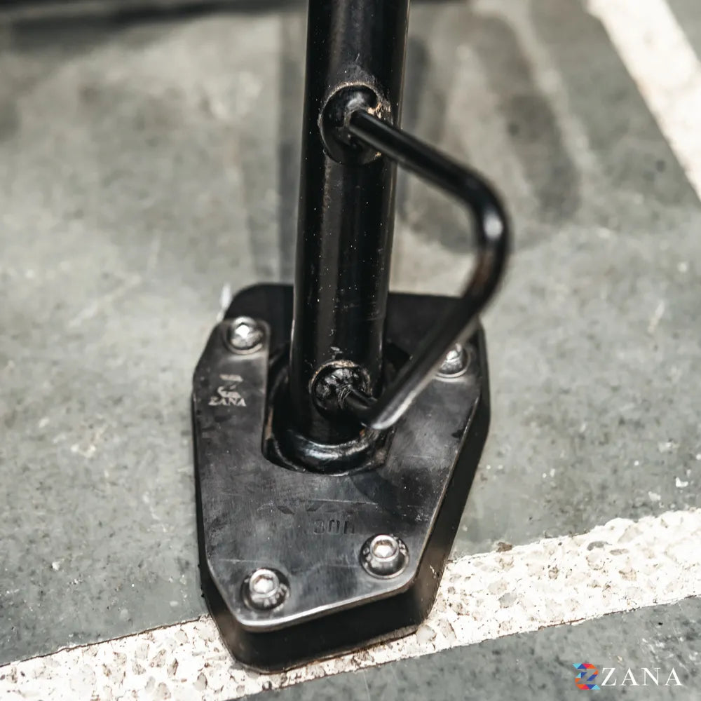 Zana Side Stand Extender For TVS Apache RTX 300 (Aluminium & Stainless Steel) - ZI-8755
