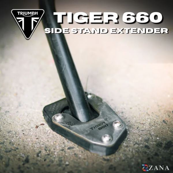Zana Side Stand Extender For Triumph Tiger 660-ZI-8680