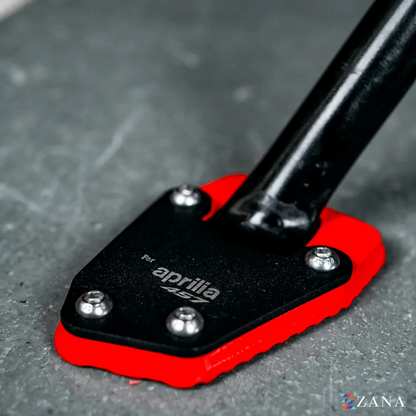 Zana Side Stand Extender (VMC) for Aprilia Tuono 457 – Bash Red & Top Black – ZI-8652