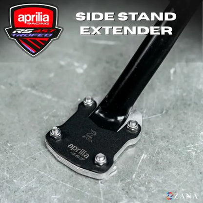 Zana Side Stand Extenders Black For Aprilia RS 457-ZI-8651
