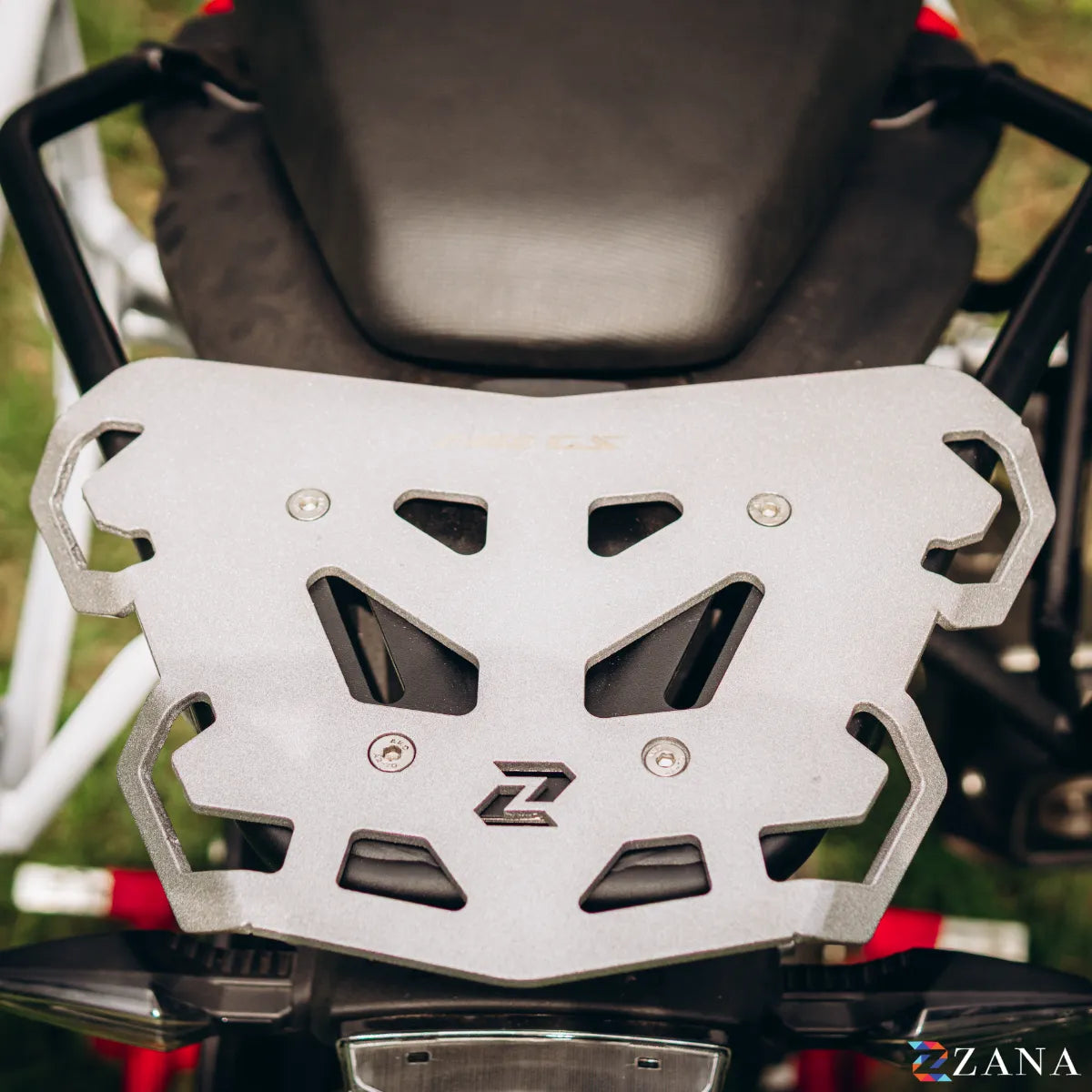 Zana Top Rack Plate Aluminum Silver For BMW F 450 GS - ZI-8784
