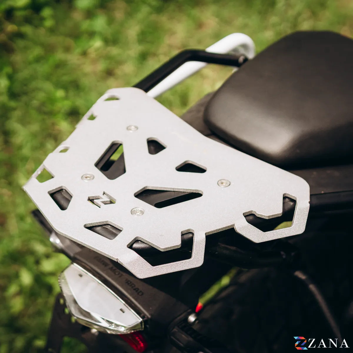 Zana Top Rack Plate Aluminum Silver For BMW F 450 GS - ZI-8784
