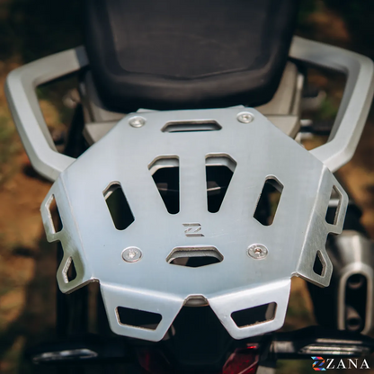 Zana Top Rack Plate For Apache RTX 300 ( Aluminium, Silver ) - ZI-8775