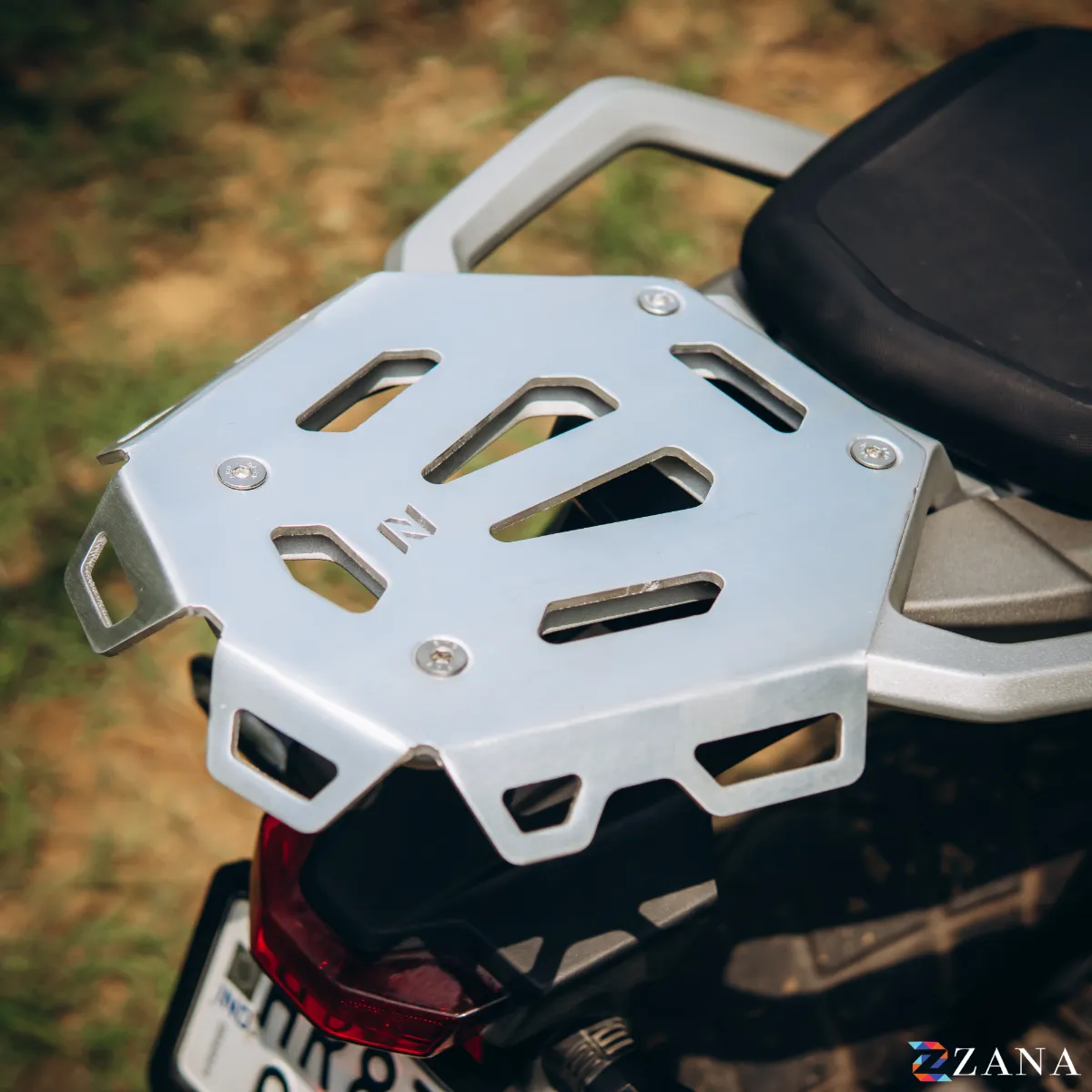 Zana Top Rack Plate For Apache RTX 300 ( Aluminium, Silver ) - ZI-8775