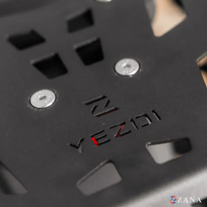 Zana Top Rack Plate For Yezdi Adventure 2025 (Black)-ZI-8670